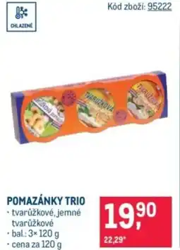 Makro Pomazánky trio nabídka