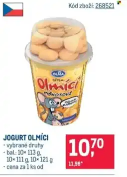 Makro Jogurt olmíci nabídka