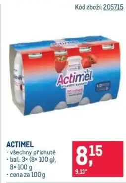 Makro Actimel nabídka