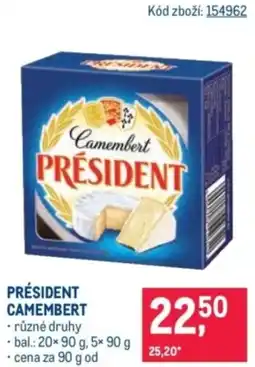 Makro Président camembert nabídka