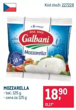 Makro Galbani Mozzarella nabídka
