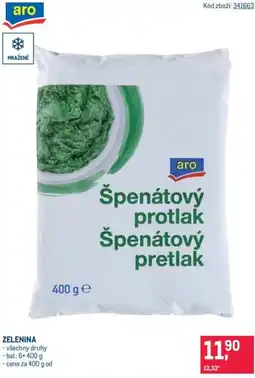 Makro Zelenina nabídka