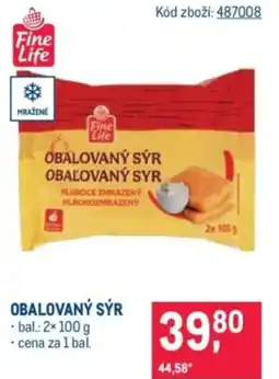 Makro Fine Life Obalovaný sýr nabídka