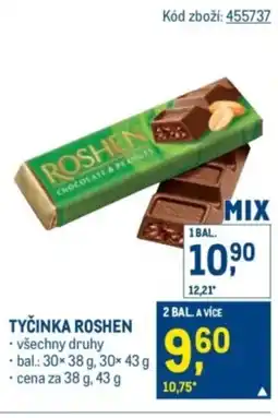 Makro Tyčinka roshen nabídka