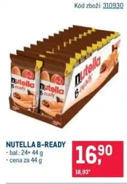 Makro Nutella B-ready nabídka