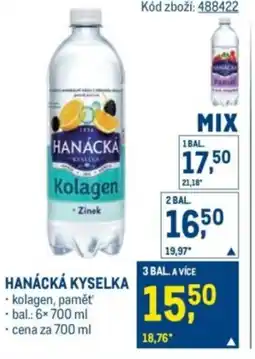 Makro Hanácká kyselka nabídka