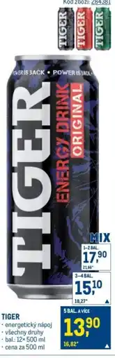 Makro Tiger nabídka