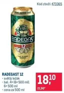 Makro Radegast 12 nabídka