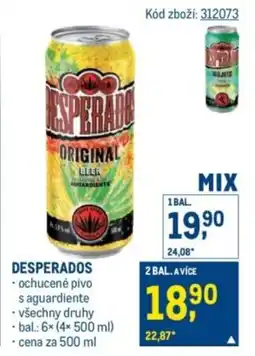 Makro Desperados nabídka