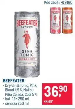 Makro Beefeater nabídka