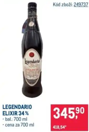 Legendario elixir 34%