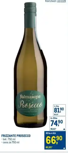 Makro Frizzante prosecco nabídka