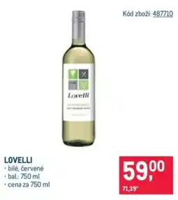 Makro Lovelli nabídka