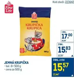 Makro Fine Life Jemná krupička nabídka