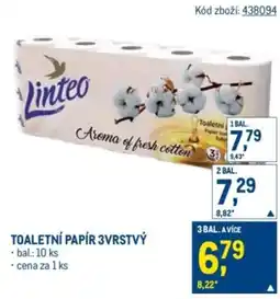 Makro Toaletní papír 3vrstvý nabídka