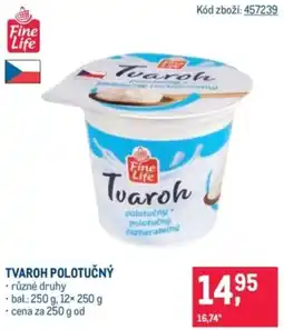 Makro Fine Life Tvaroh polotučný nabídka