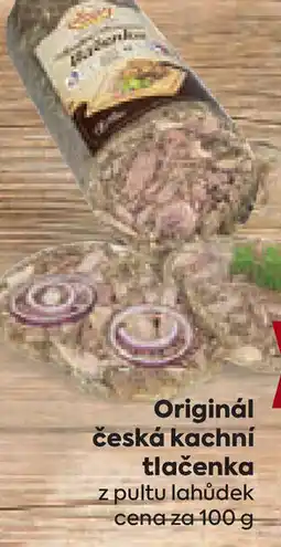 Billa Originál česká kachní tlačenka nabídka