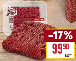 Billa Hovězí mělněné maso nabídka