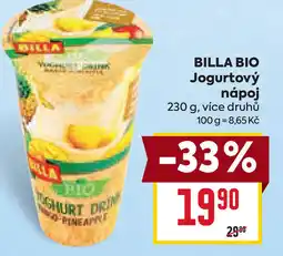 Billa BILLA BIO Jogurtový nápoj nabídka