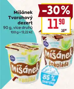 Billa Olma Mišánek Tvarohový dezert nabídka