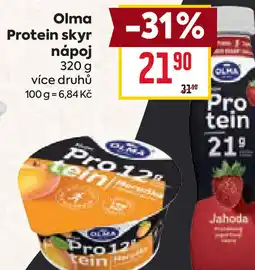 Billa Olma Protein skyr nápoj nabídka