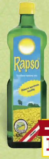 Billa Rapso Řepkový olej nabídka