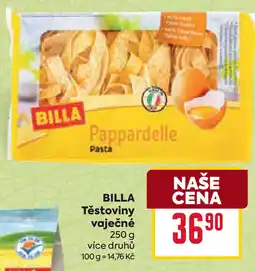 Billa BILLA Těstoviny vaječné nabídka
