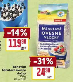 Billa Bonavita Minutové ovesné vločky nabídka