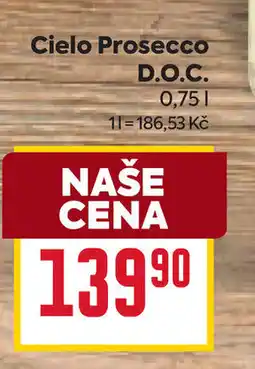 Billa Cielo Prosecco D.O.C. nabídka