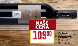 Billa Caleo Primitivo nabídka