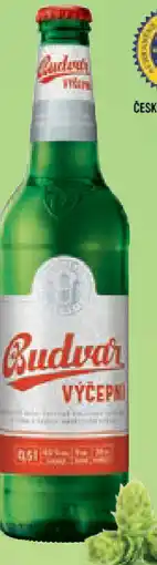 Billa Budvar výčepní nabídka