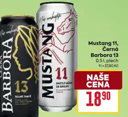 Billa Mustang 11, Černá Barbora 13 nabídka