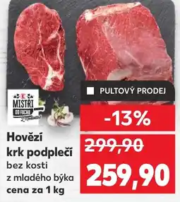 Kaufland Hovězí krk podplečí nabídka