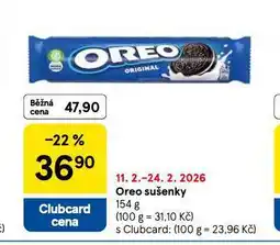 Tesco Oreo sušenky nabídka