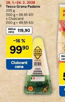 Tesco Grana padano nabídka