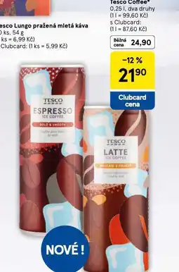 Tesco Tesco coffee nabídka