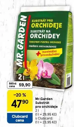 Tesco Mr. garden substrát pro orchideje nabídka