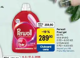 Tesco Perwoll prací gel nabídka