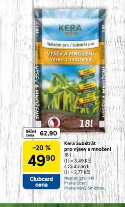 Tesco Kera substrát pro výsev a množení nabídka