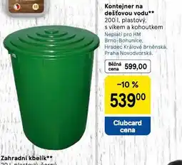 Tesco Kontejner na dešťovou vodu nabídka