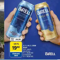 Tesco Birell nabídka