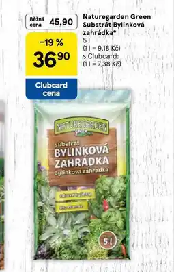 Tesco Naturgarden green substrát bylinková zahrádka nabídka