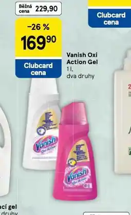 Tesco Vanish oxi action gel nabídka