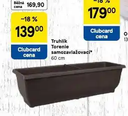 Tesco Truhlík samozavlažovací nabídka