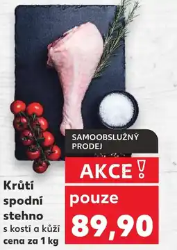 Kaufland Krůtí spodní stehno nabídka