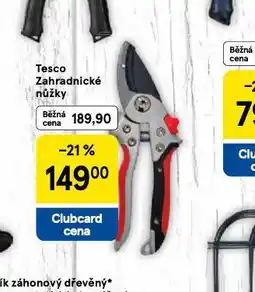 Tesco Zahradnické nůžky nabídka