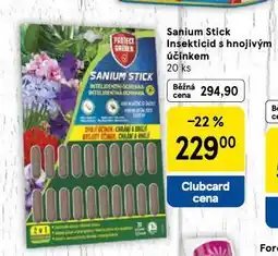 Tesco Sanium stick insekticid s hnojivým účinkem nabídka