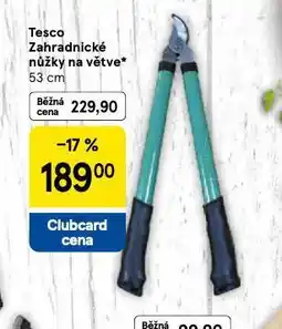 Tesco Zahradnické nůžky na větve nabídka