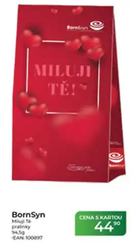 Tamda Foods BornSyn Miluji Te pralinky nabídka