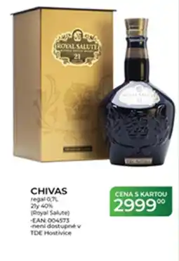 Tamda Foods CHIVAS regal nabídka